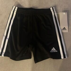 Toddler adidas basketball shorts - Black